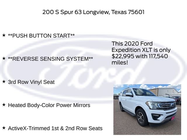 Certified 2020 Ford Expedition XLT w/ Equipment Group 201A RWD image 15
