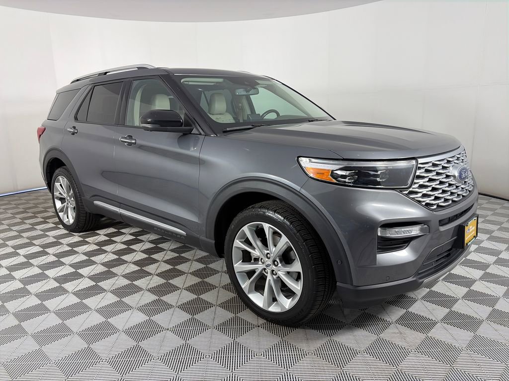 Certified 2021 Ford Explorer Platinum w/ Equipment Group 601A image 1
