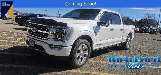 Certified 2021 Ford F150 Platinum w/ Equipment Group 701A High image 1