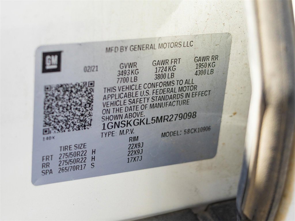 Used 2021 Chevrolet Suburban High Country image 41