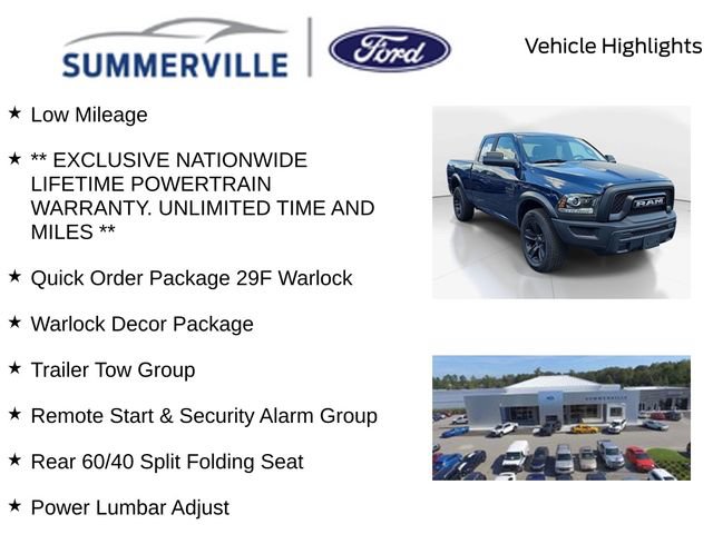Used 2022 RAM 1500 Warlock w/ Trailer Tow Group AWD/4WD video 2