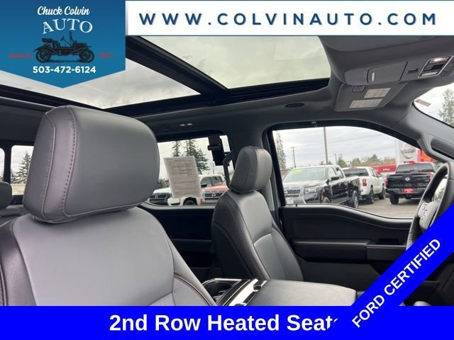 Certified 2025 Ford F150 Lariat w/ Equipment Group 502A High image 30