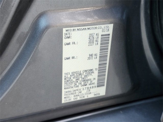 Used 2018 Nissan Altima 2.5 SV image 31