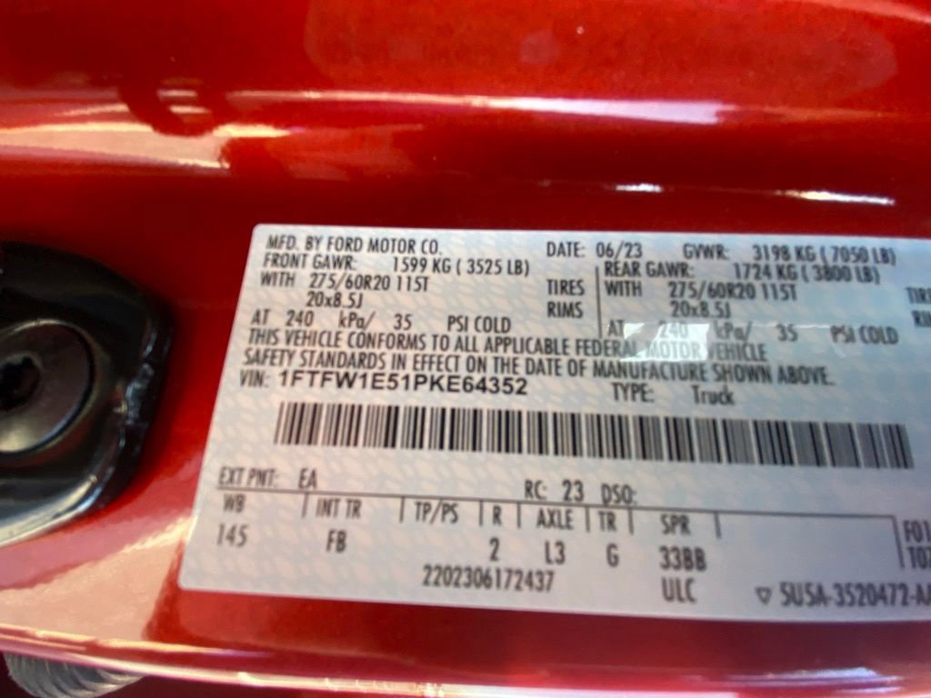 Certified 2023 Ford F150 XLT w/ Equipment Group 302A High AWD/4WD image 30