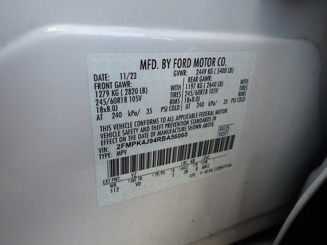 Certified 2024 Ford Edge SEL w/ Convenience Package AWD/4WD image 22
