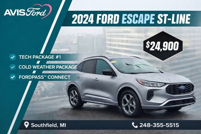 Certified 2024 Ford Escape ST-Line w/ Tech Pack #1 image 1
