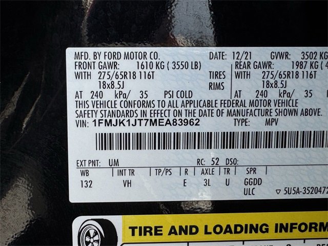 Certified 2021 Ford Expedition Max XLT image 37