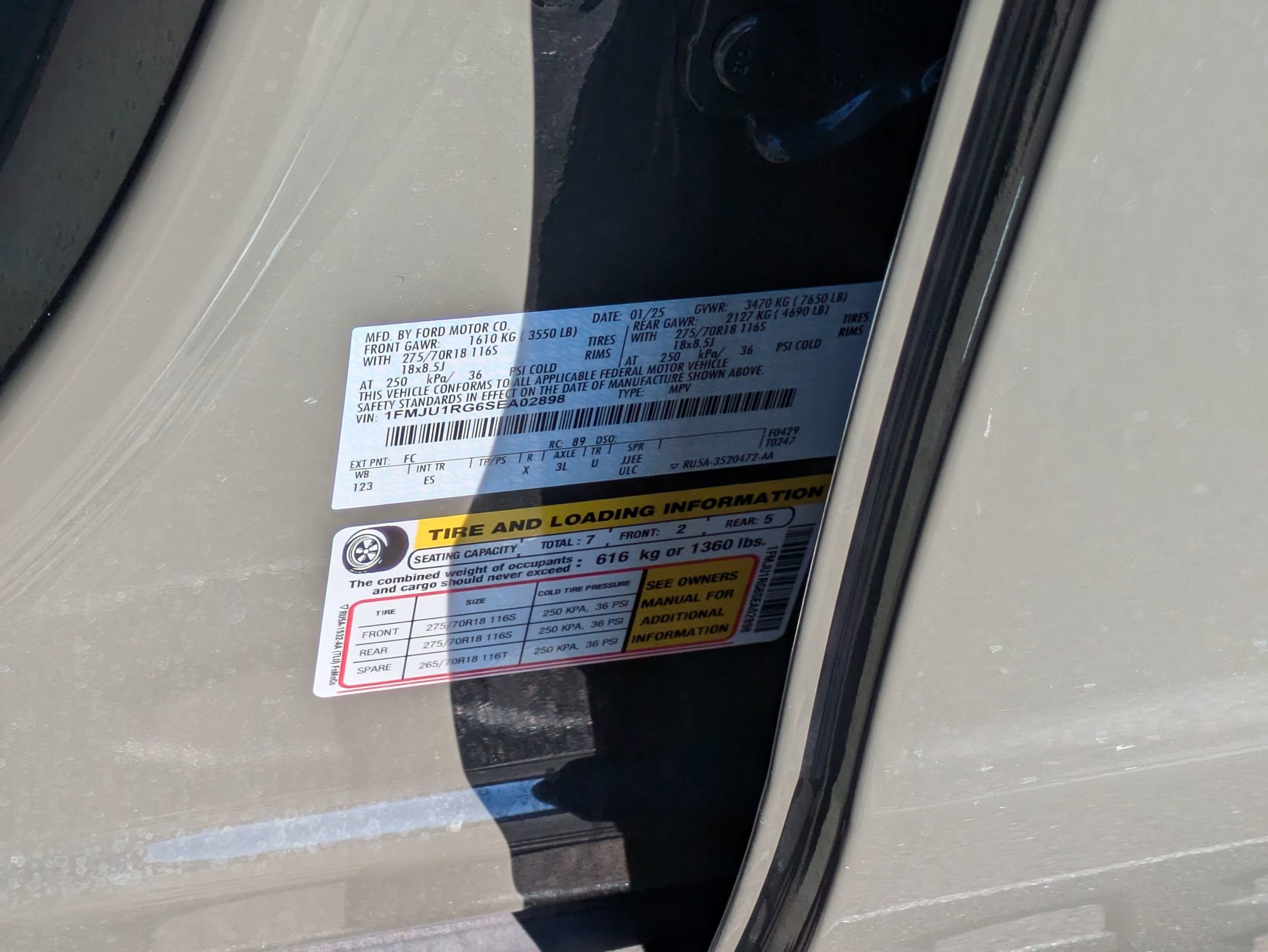 Certified 2025 Ford Expedition Tremor AWD/4WD image 38