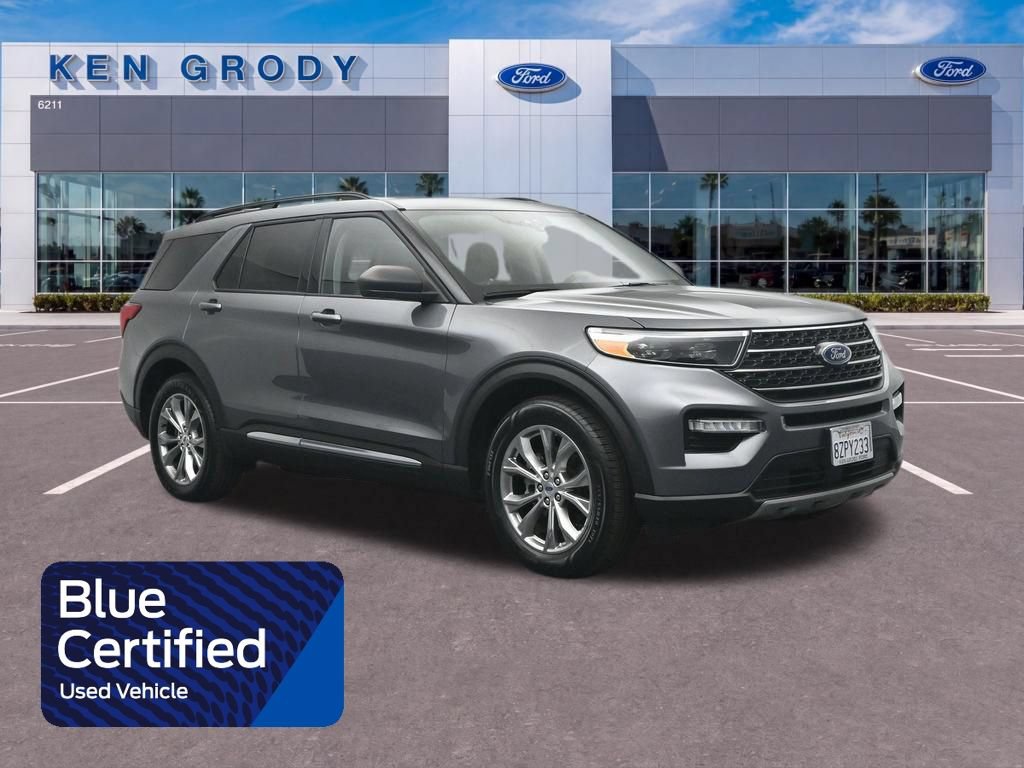 Certified 2021 Ford Explorer XLT w/ Equipment Group 202A RWD image 1
