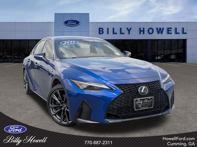 Used 2022 Lexus IS 350 F Sport w/ Memory Package AWD/4WD image 1