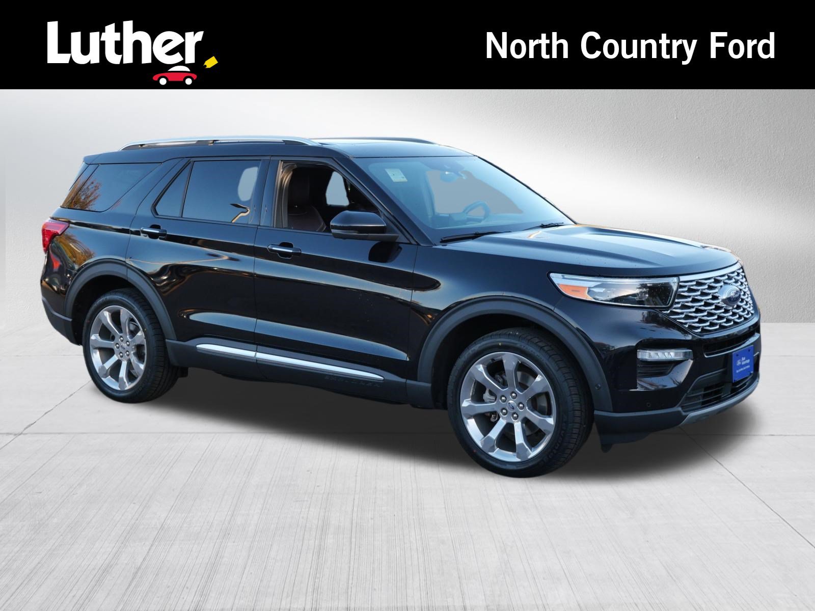 Certified 2020 Ford Explorer Platinum w/ Premium Technology Package AWD/4WD image 1