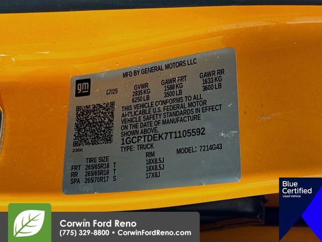 Used 2026 Chevrolet Colorado Z71 w/ Technology Package image 36