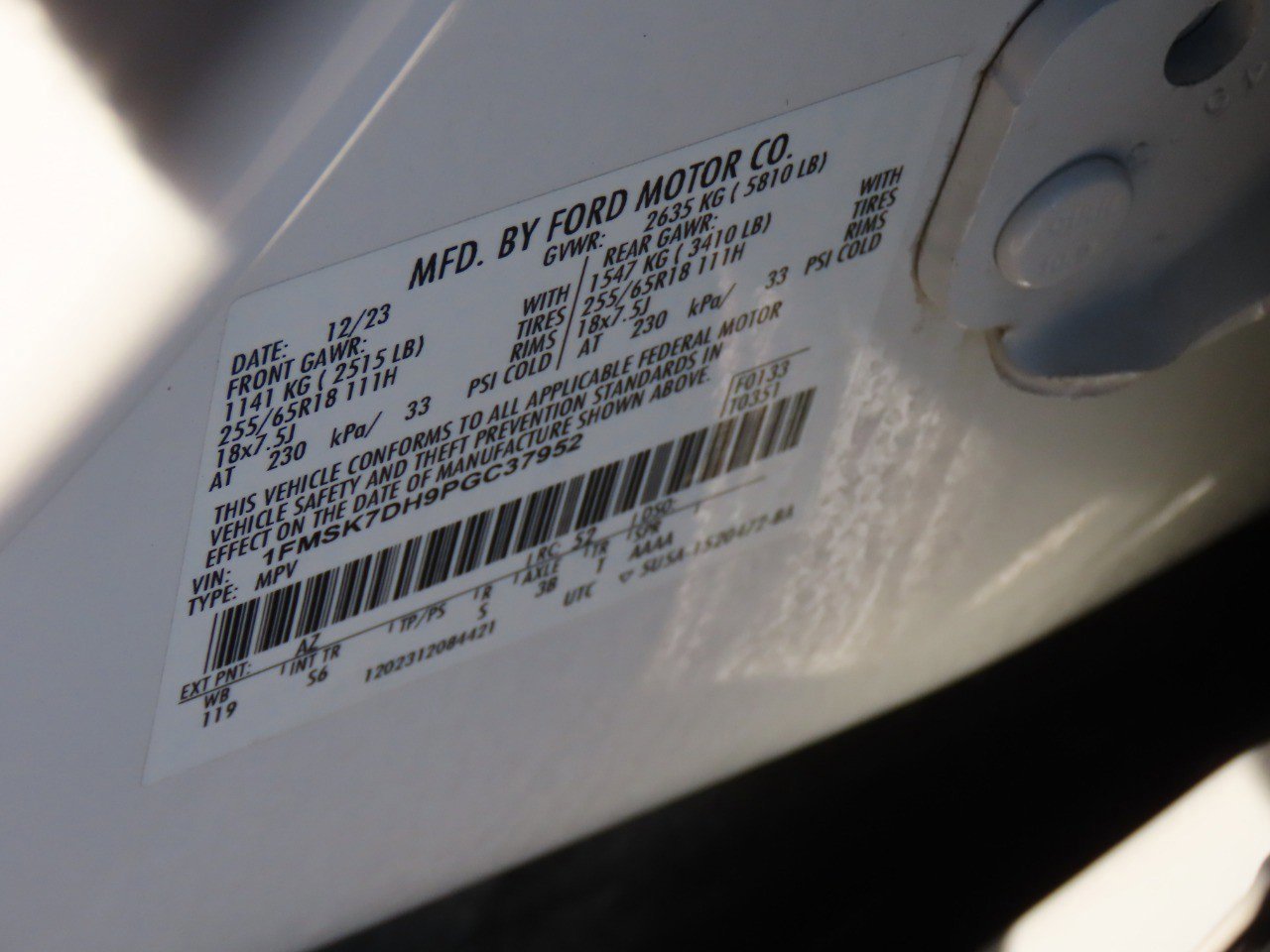 Certified 2023 Ford Explorer XLT w/ Equipment Group 202A image 31