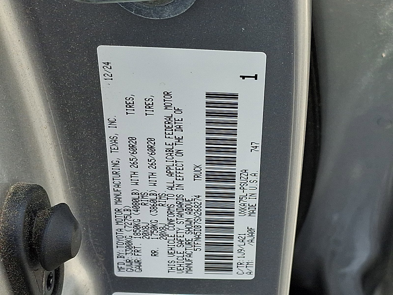 Used 2025 Toyota Tundra Platinum AWD/4WD image 26