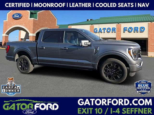 Certified 2023 Ford F150 Platinum w/ Equipment Group 701A High image 1