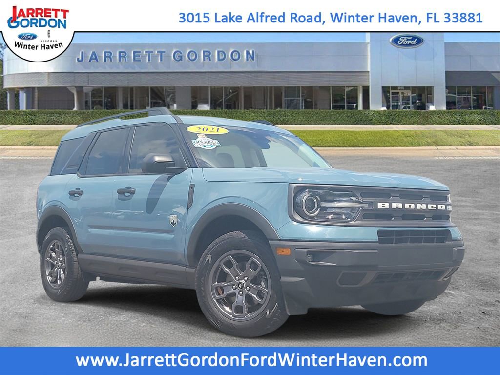 Certified 2021 Ford Bronco Sport Big Bend