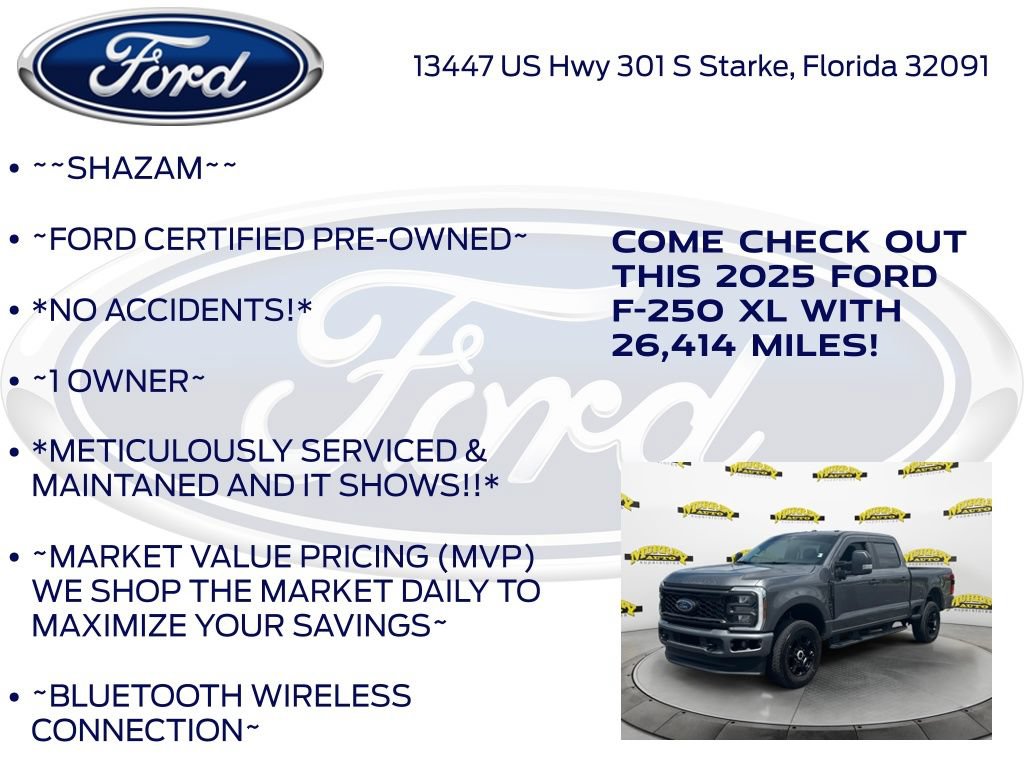 Certified 2025 Ford F250 XL w/ STX Appearance Package AWD/4WD image 6