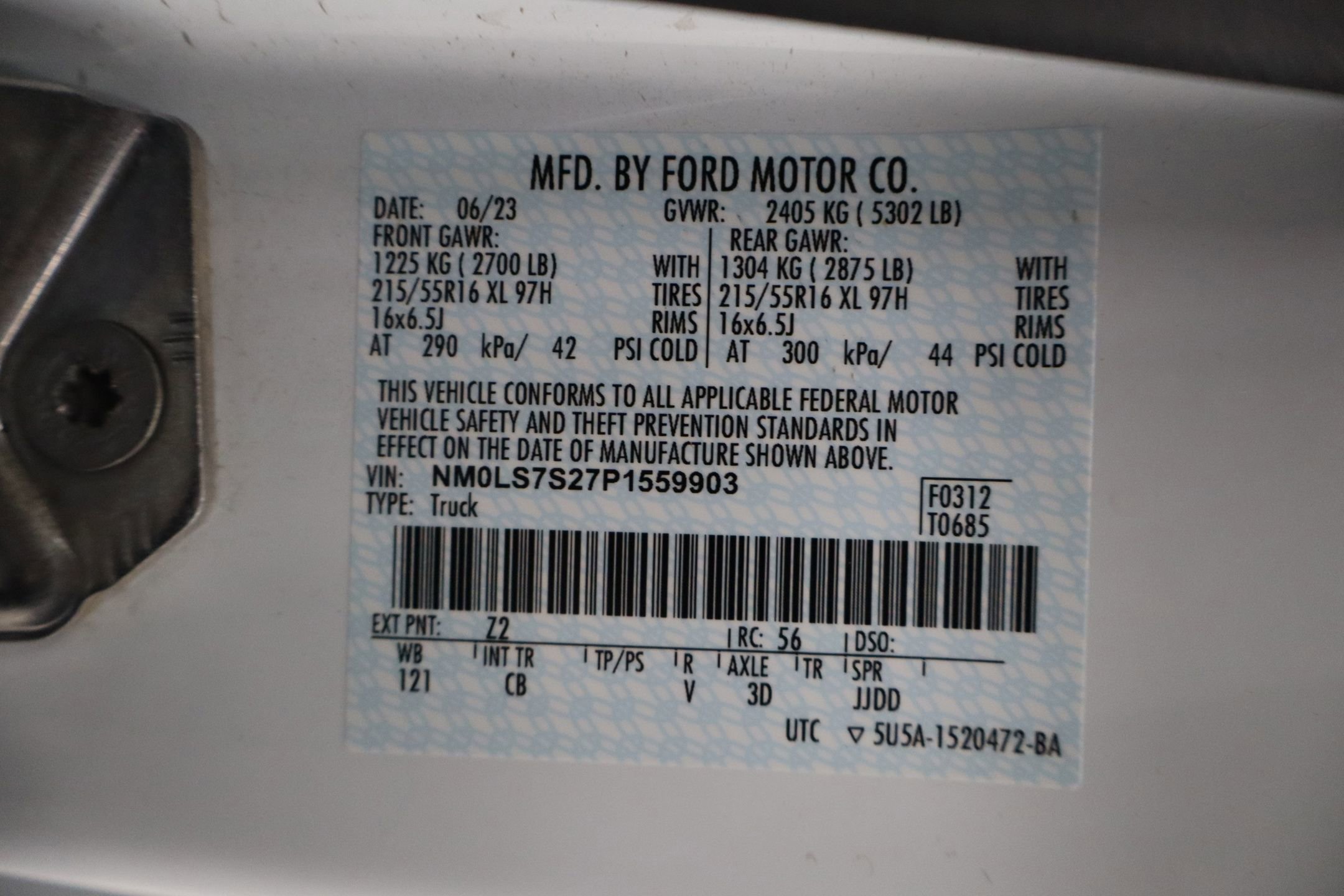 Certified 2023 Ford Transit Connect XL FWD image 33