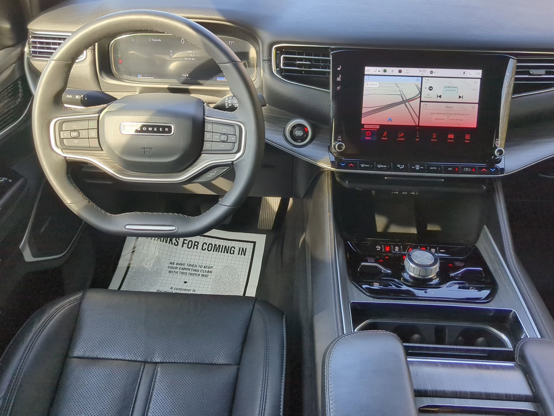 Used 2023 Jeep Wagoneer L Series III w/ Preferred Equipment Group image 44