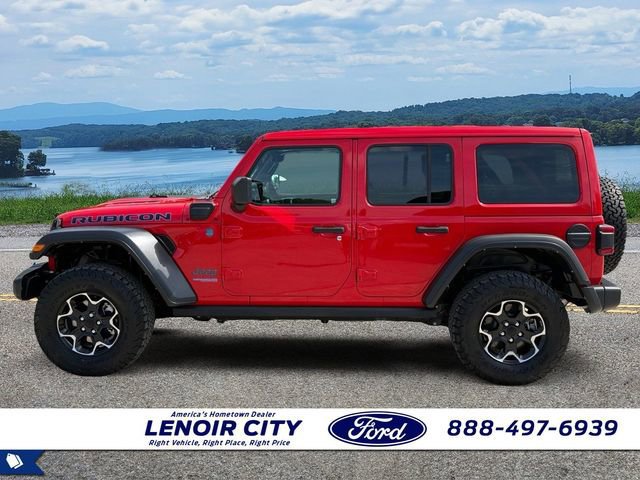 Used 2021 Jeep Wrangler Unlimited Rubicon 4xe w/ Cold Weather Group AWD/4WD image 2