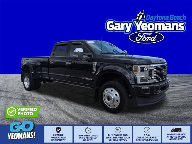 Certified 2021 Ford F450 Platinum w/ FX4 Off-Road Package AWD/4WD image 1