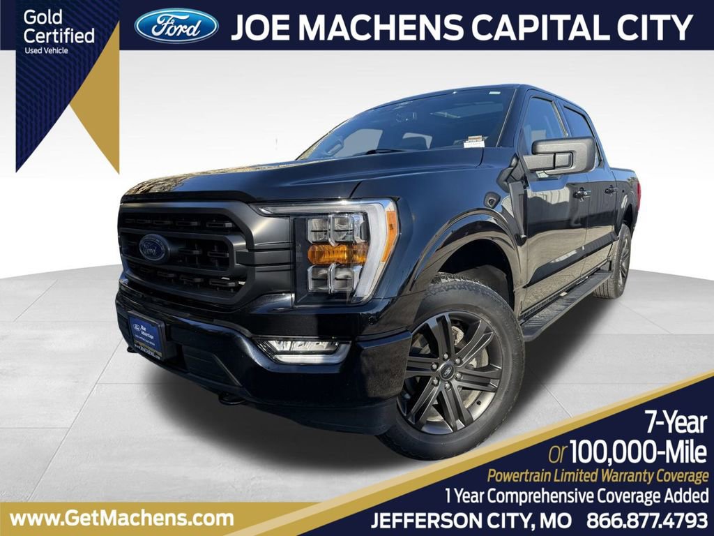 Certified 2022 Ford F150 XLT w/ Equipment Group 302A High image 1