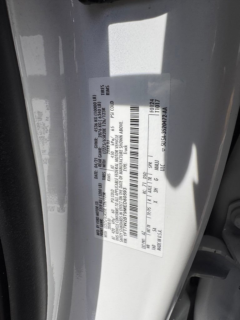 Certified 2021 Ford F250 Lariat w/ Lariat Ultimate Package AWD/4WD image 31