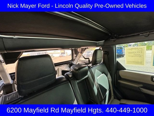 Certified 2022 Ford Bronco Wildtrak image 42