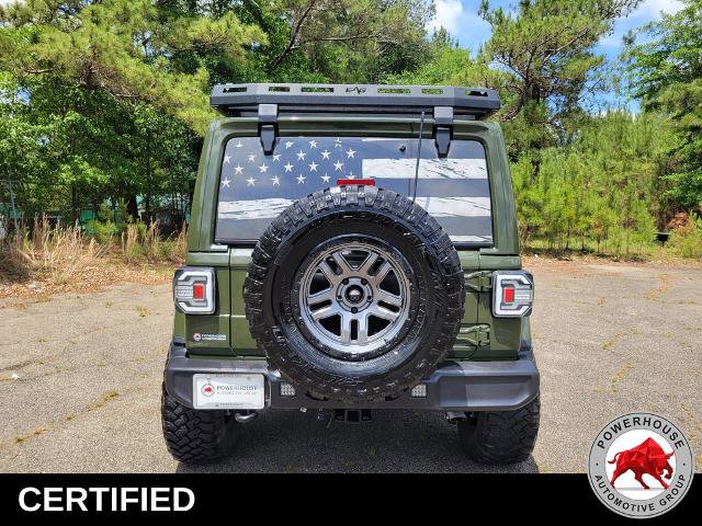 Used 2022 Jeep Wrangler Unlimited Sahara AWD/4WD image 5