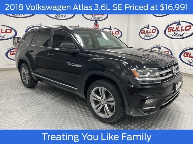 Used 2018 Volkswagen Atlas SE w/ R-Line Package