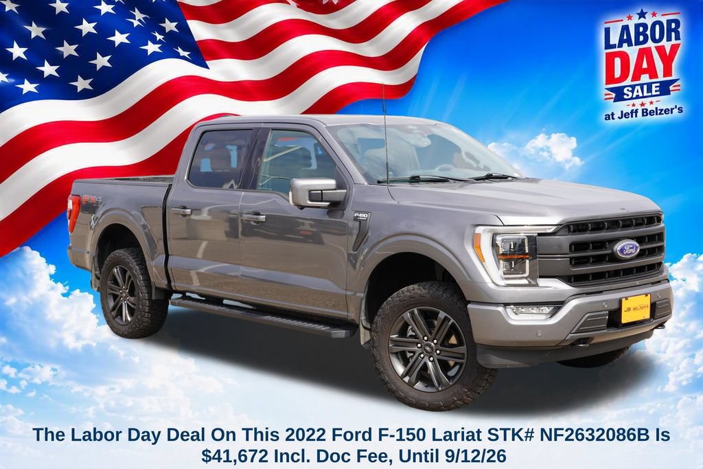 Certified 2022 Ford F150 Lariat w/ Equipment Group 502A High
