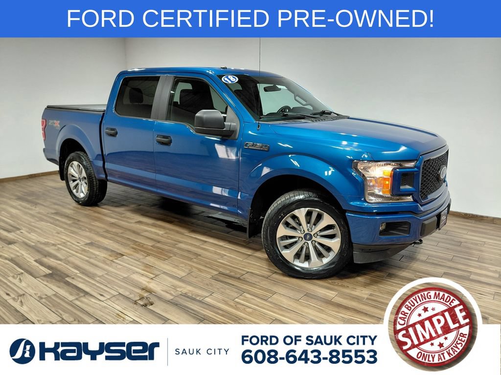 Certified 2018 Ford F150 XL w/ Equipment Group 101A Mid AWD/4WD image 1