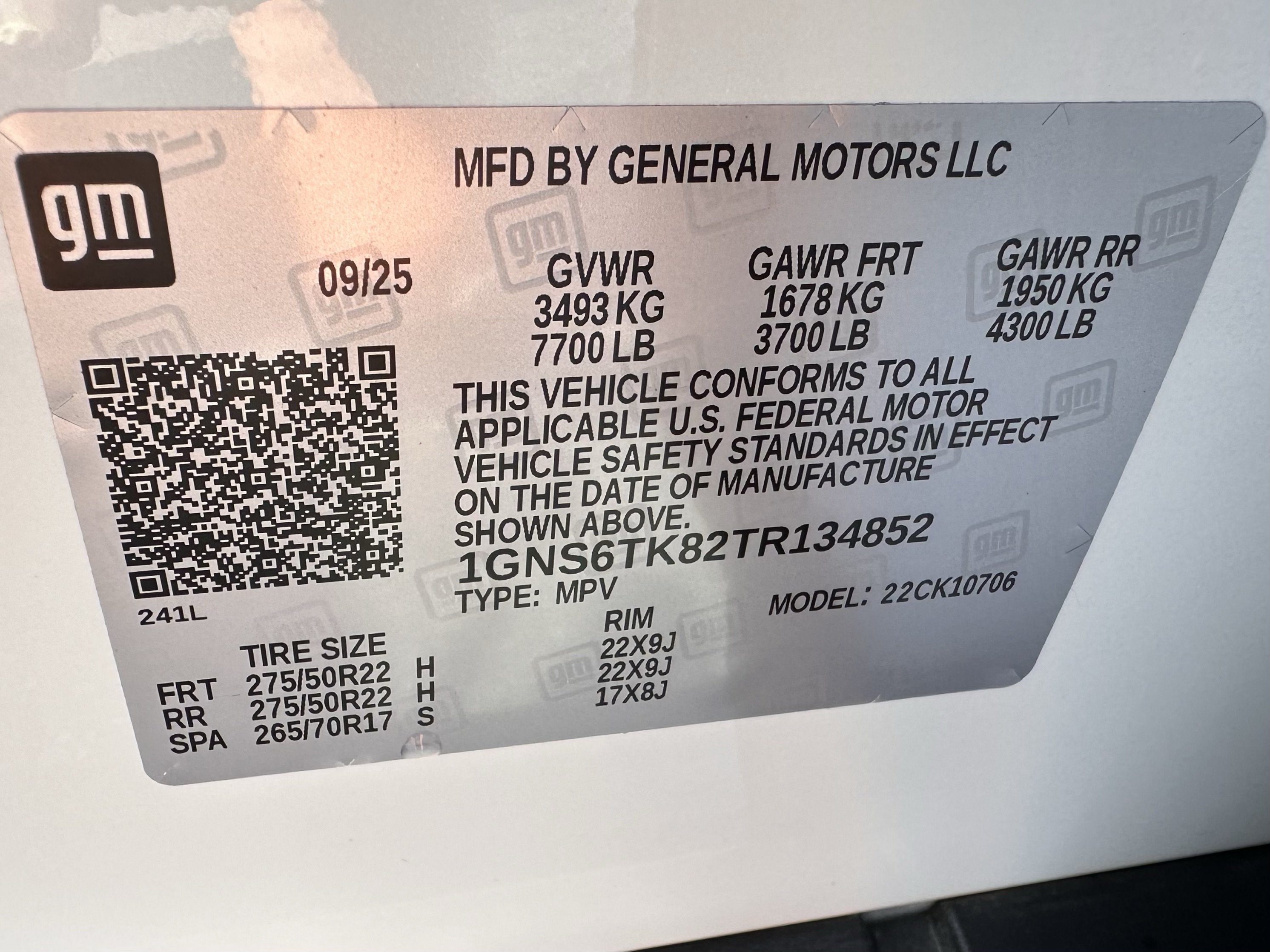 Used 2026 Chevrolet Tahoe High Country w/ Sun And Tow Package AWD/4WD image 31
