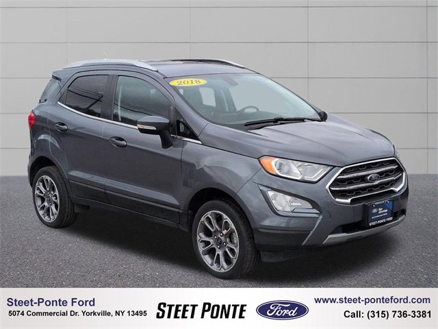 Certified 2018 Ford EcoSport Titanium