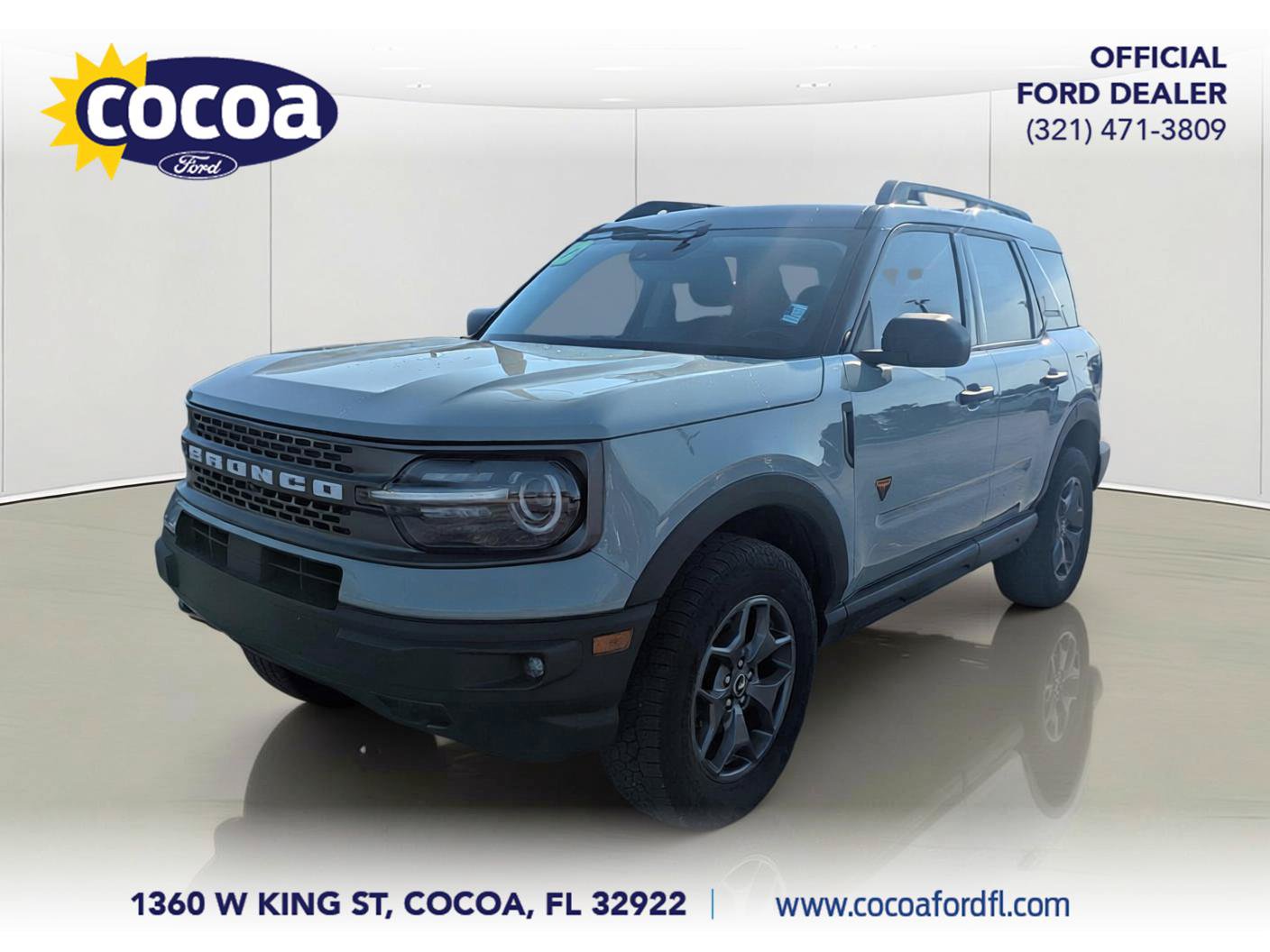 Certified 2022 Ford Bronco Sport Badlands