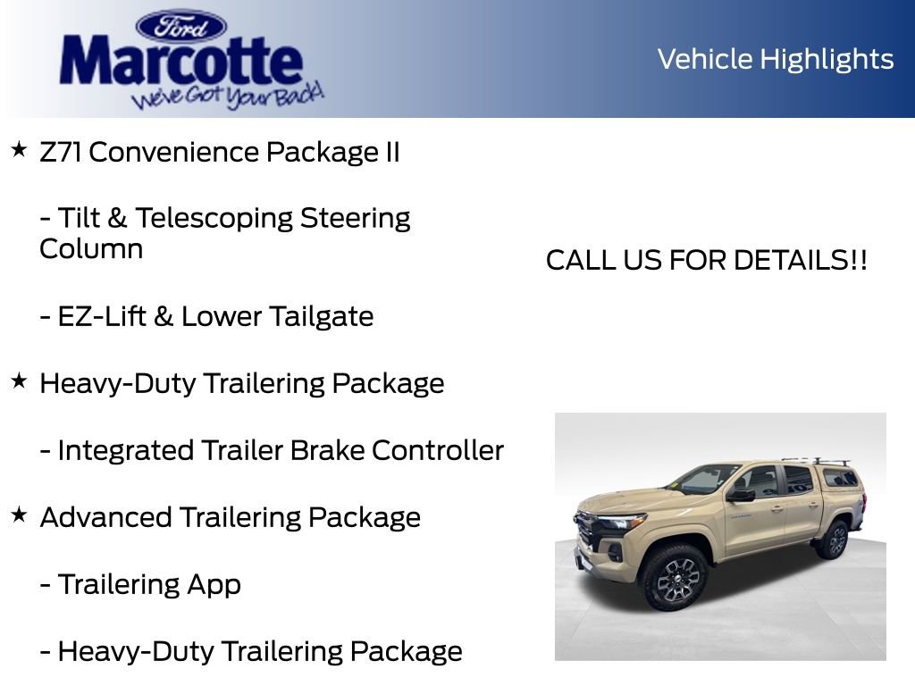 Used 2024 Chevrolet Colorado Z71 w/ Z71 Convenience Package 2 AWD/4WD image 22