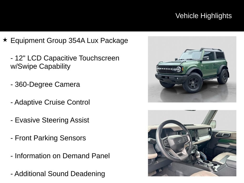 Certified 2022 Ford Bronco Wildtrak AWD/4WD image 6