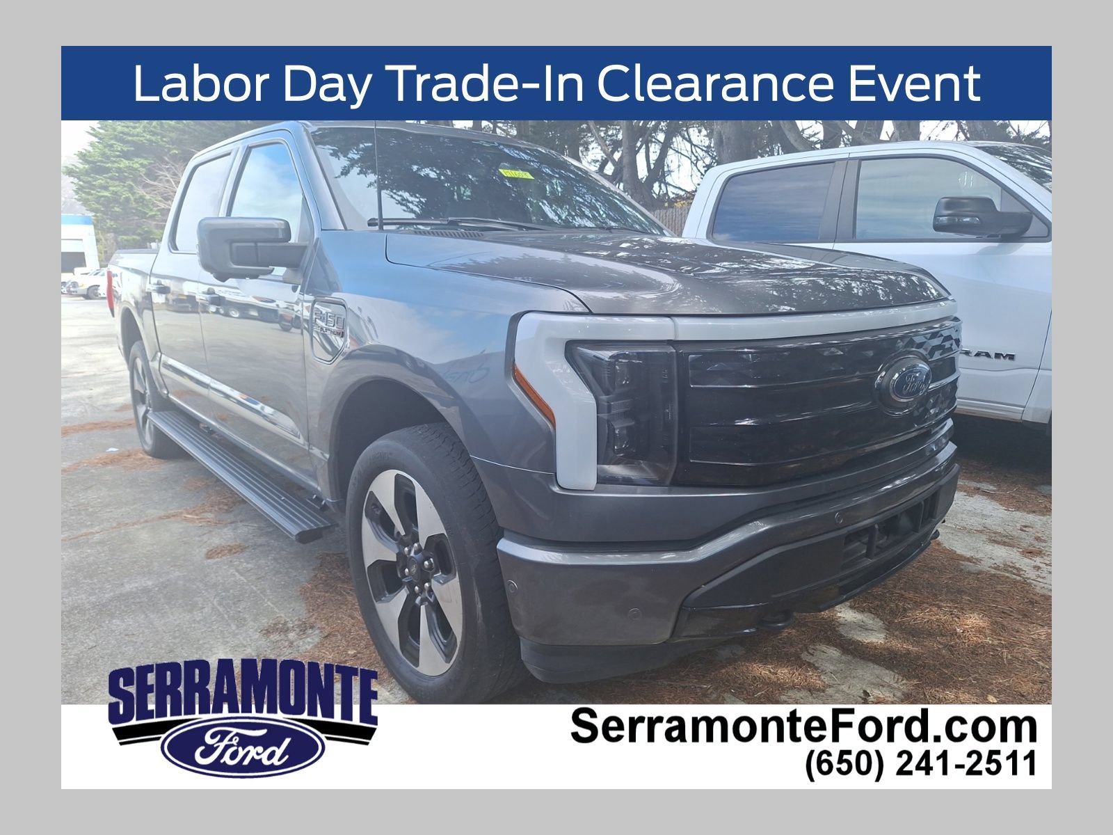 Certified 2023 Ford F150 Lightning Platinum