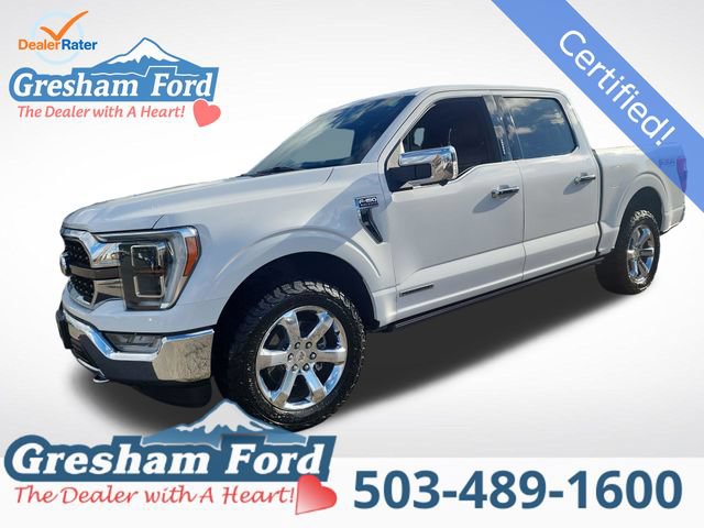 Certified 2021 Ford F150 King Ranch w/ Equipment Group 601A High AWD/4WD 360° Tour