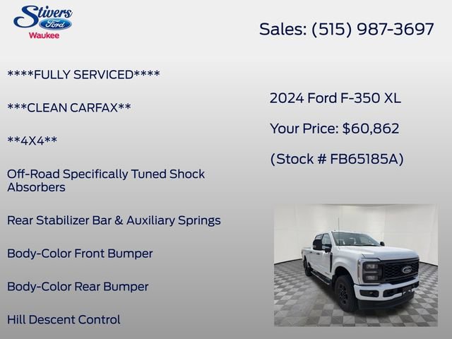 Certified 2024 Ford F350 XL w/ STX Appearance Package image 27
