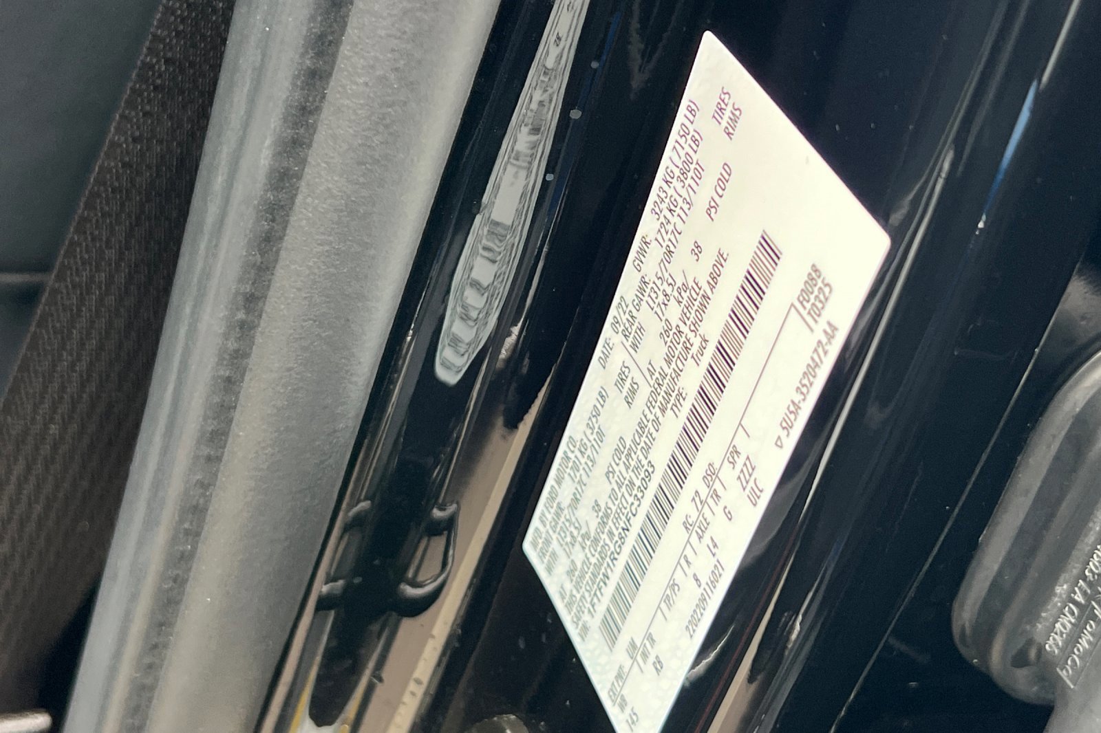 Certified 2022 Ford F150 Raptor w/ Equipment Group 801A High image 35