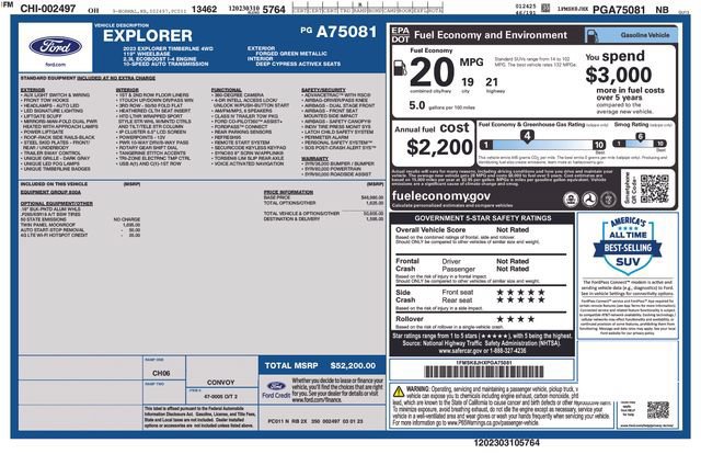 Certified 2023 Ford Explorer Timberline AWD/4WD image 35