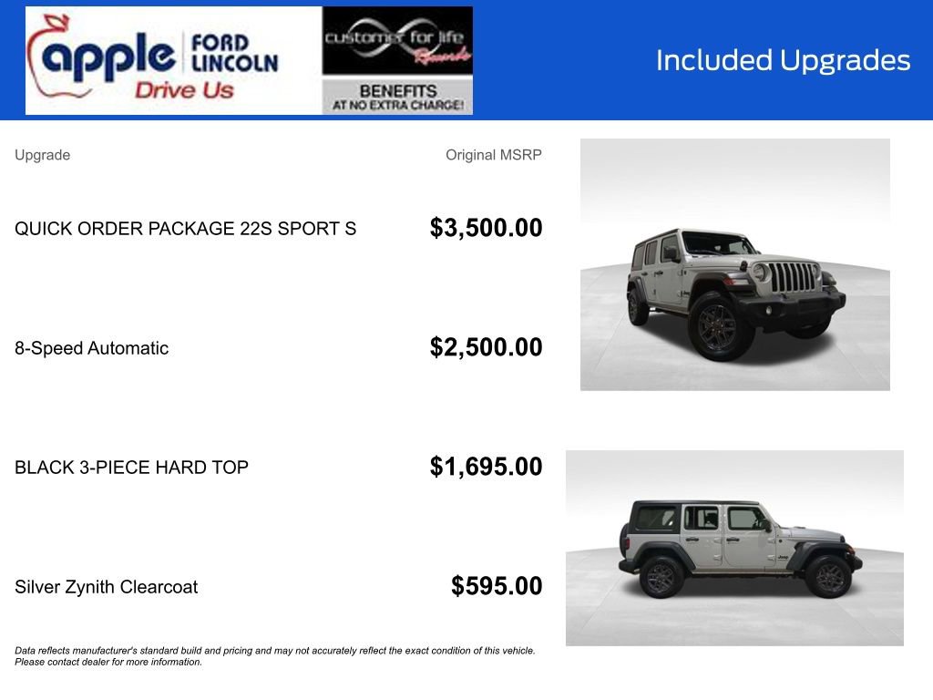 Used 2024 Jeep Wrangler Sport S image 4