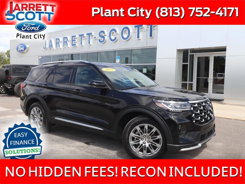 Certified 2025 Ford Explorer Platinum RWD image 1