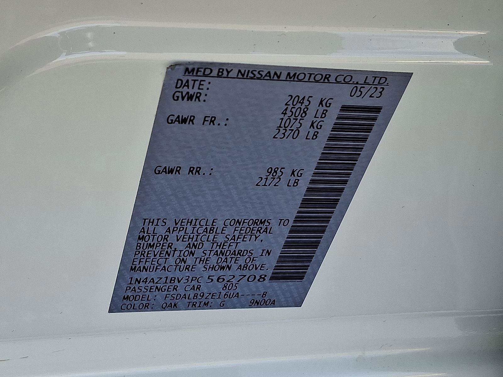 Used 2023 Nissan Leaf S image 26