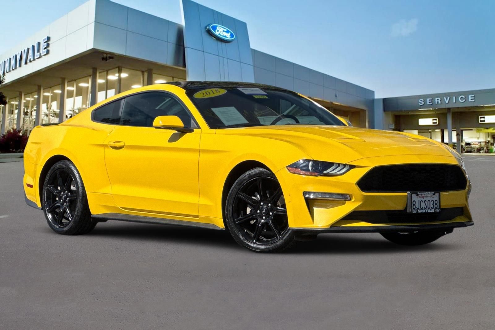 Certified 2018 Ford Mustang Coupe w/ Black Accent Pkg image 8