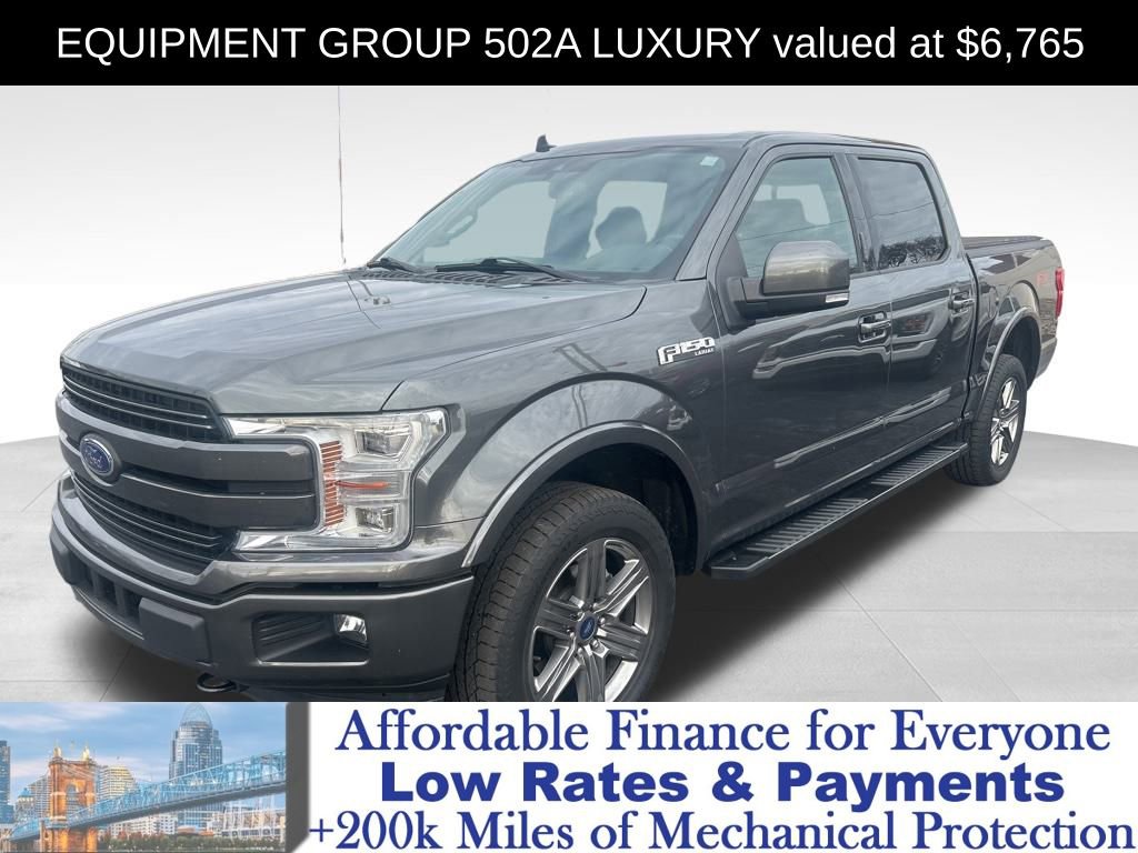 Certified 2020 Ford F150 Lariat w/ Equipment Group 502A Luxury