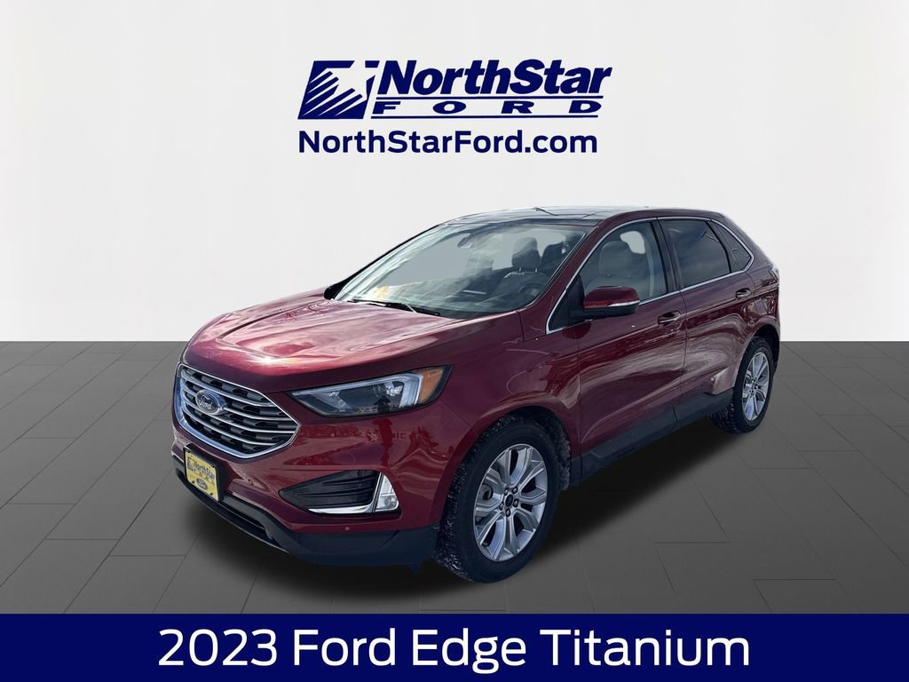 Certified 2023 Ford Edge Titanium w/ Class II Trailer Tow Package image 7
