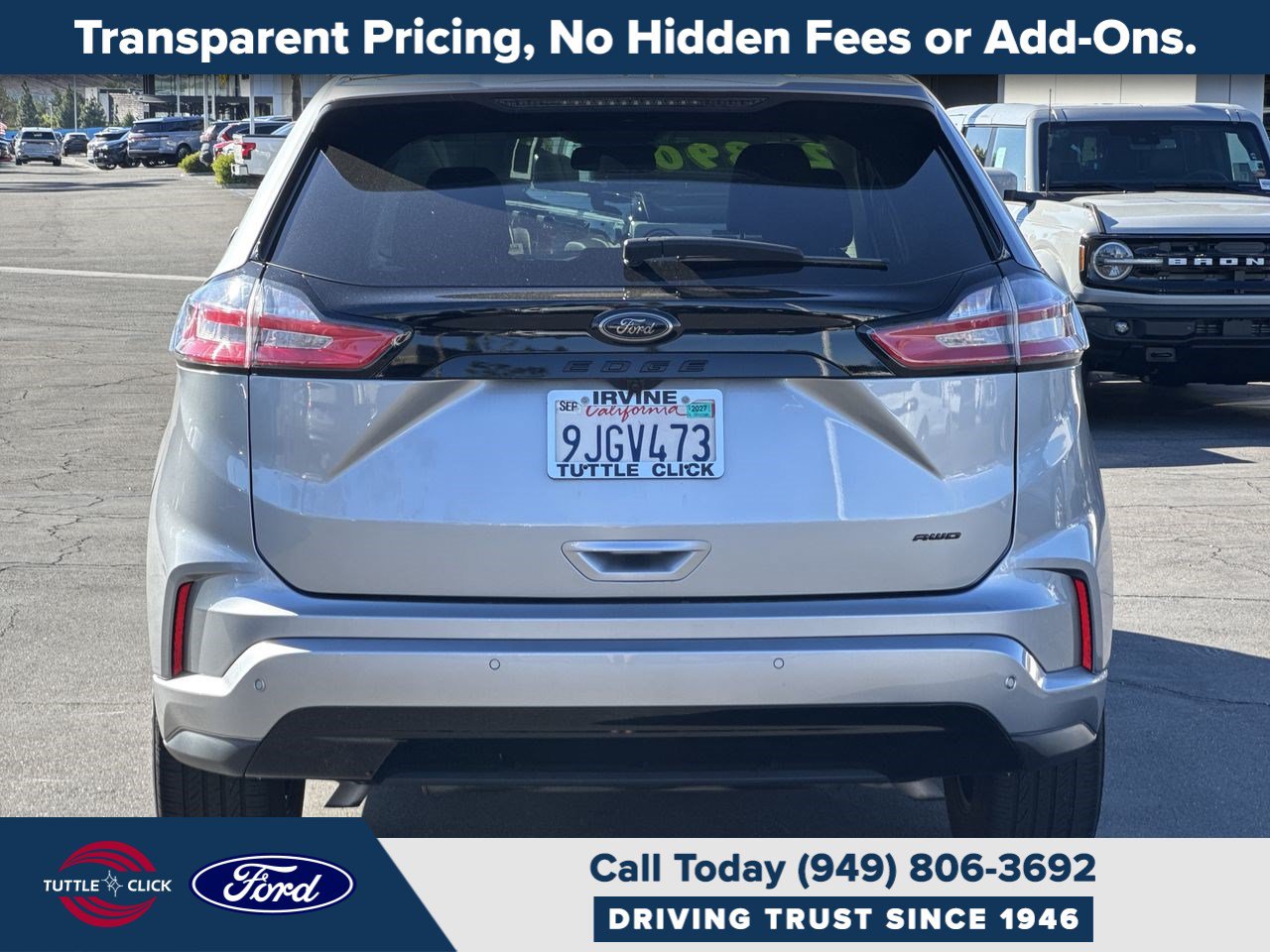 Certified 2023 Ford Edge SE w/ Black Appearance Package AWD/4WD image 14
