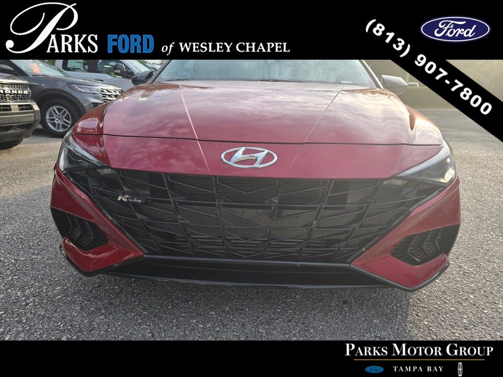 Used 2021 Hyundai Elantra N Line FWD image 1